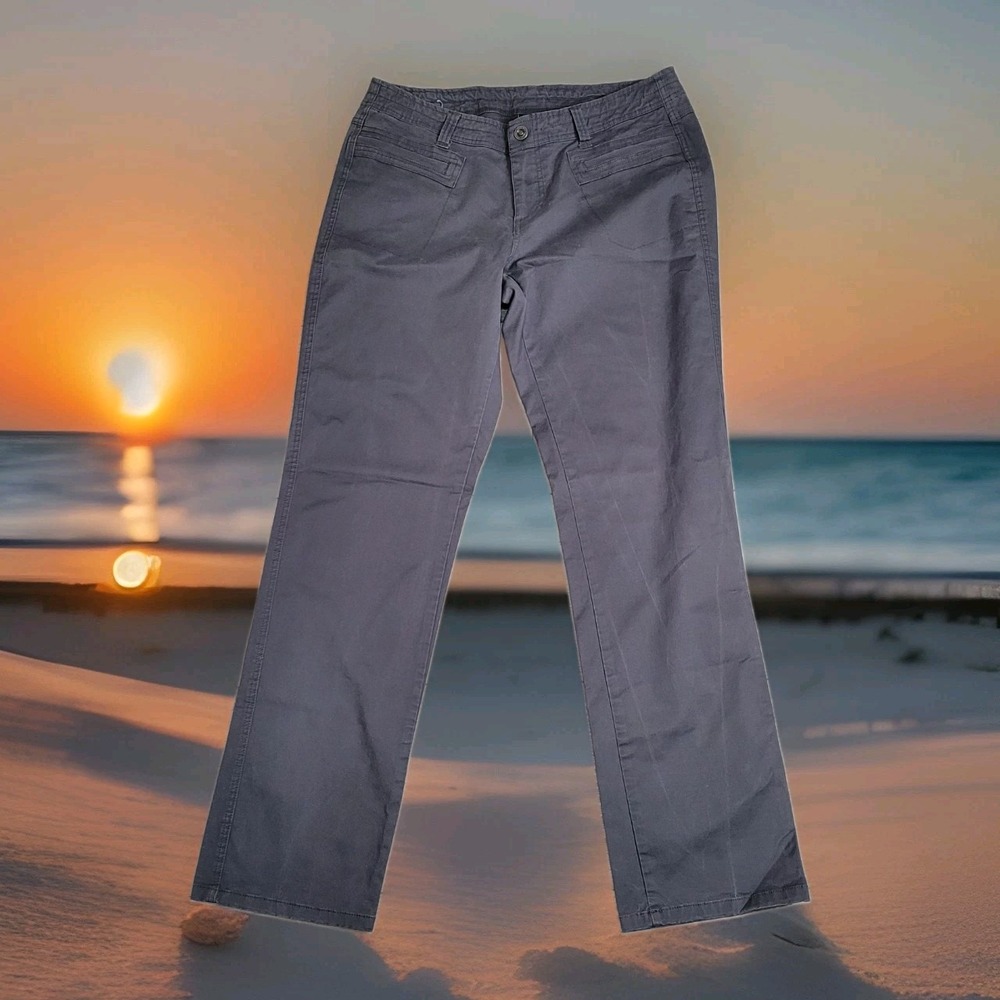 🩶 KÜHL Pants Womens 8 Gray FREYA Hiking Outdoor Stretch Relaxed Gorpcore 32x32